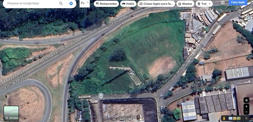 Terreno de 5.300 m2 zoneamento Industrial no KM 26 da Rodovia Anhanguera ao lado da estrada velha de Perus.