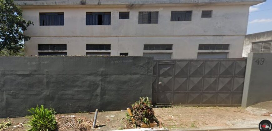 Terreno de 1600 m² com Galpão de 400 m² + Escritorio, No Jd Britania ao lado do terminal de onibus e a 100 metros da Rodovia Anhanguera Km 24..