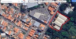 Área Comercial de 4.750 m² com 3 Galpões e refeitório com A/C de 3500 m² na Avenida Mutinga em frente a supermercado Lopes Vila Piaui.