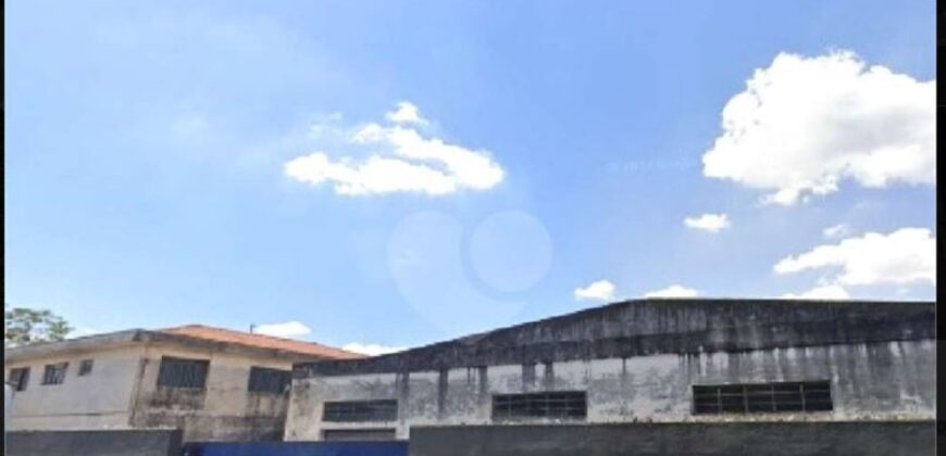 Terreno de 1600 m² com Galpão de 400 m² + Escritorio, No Jd Britania ao lado do terminal de onibus e a 100 metros da Rodovia Anhanguera Km 24..